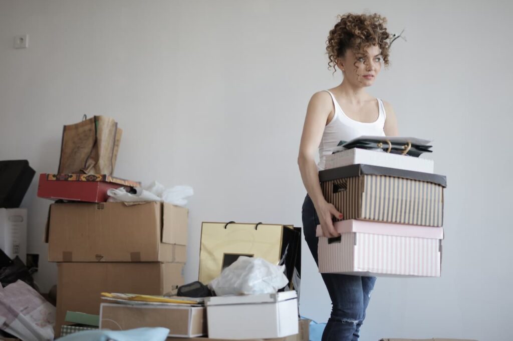How to start decluttering when overwhelmed